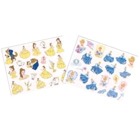 Beauty and the Beast and Cinderella Stickers by
