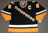 MARIO LEMIEUX Pittsburgh Penguins 1996 CCM Vintage Throwback Away Hockey Jersey
