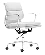 Zuo Showcase Office Chair, White