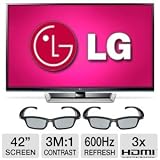 LG 42 Class Plasma 3D HDTV Bundle