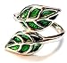 Epiestore(TM) Ruili Magazine Leaves Ring Ring Selection