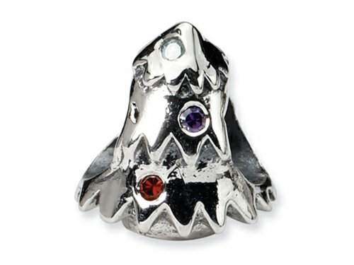 Reflections Sterling Silver Christmas Tree Bead / Charm