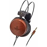Audiophile Closed-Back Dynamic Wooden Headphones