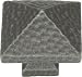 Belwith Keeler Kingston Collection 1 1/4" Cabinet Knob Tumbled Old Silver
