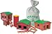 Deluxe Wood-Links FARM Building Set 3 BUILDINGS