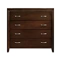 Ellis 4 Drawers Dresser - Warm Espresso
