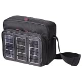 Voltaic Solar Powered Messenger Bag - Silver