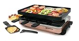 Swissmar KF-77090 8-Person Zermatt Raclette Party Grill with Reversible Grill Top