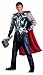 Disguise Marvel's Avengers Movie Thor Avengers Classic Muscle Adult Costume, Red/White/Silver,X-Large/(42-46)