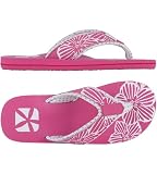 Animal Ladies Ladies Swish Placement Animal Flip Flops – Hot Pink