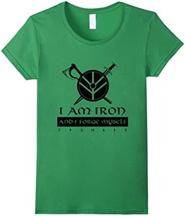 Women's Lagertha Shieldmaiden Vikings Valhalla Shirt XL Grass