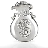 Hip Hop Wholesale - MONEY BAG ICED OUT BELT BUCKLE