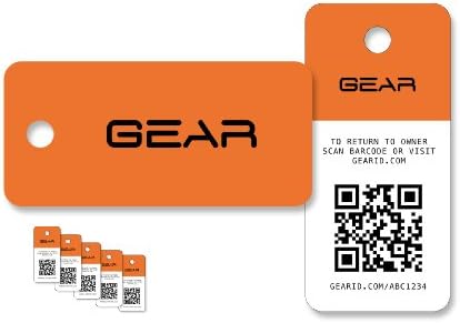 GearTags - Keep Track of Your Gear (5 Pack)