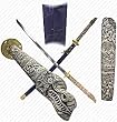Ancient Oriental Story &amp; Dragon Katana (Blue)