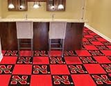 NCAA Nebraska Cornhuskers CARPET TILES