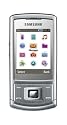 Samsung GT S3500 Grey Mobile Phone on Vodafone PAYG