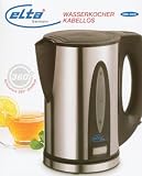 Produkt-Bild: Elta Wasserkocher EWK-9000 Kabellos 360&deg; drehbar schwarz