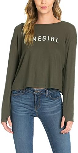 Women's Homegirl Sweater Medium Olive