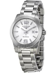 Longines Conquest Stainless Steel Ladies Watch L32774766