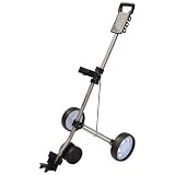 Stowamatic Titanium 3 Wheel Golf Trolley Pull Cart