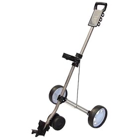 Stowamatic Titanium 3 Wheel Golf Trolley Pull Cart