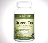 TruNature Green Tea Extract 600 mg with EGCG 300 mg, Helps Promote Energy - 320 SoftGels