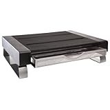 Rolodex 82412 Wire Mesh Large Monitor Stand, 18 7/16w x 14 3/8d x 4 11/16h