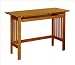 Atlantic Furniture RichmondWork Table with Keyboard Tray in Light Cherry Richmond 42" W Worktable Fi
