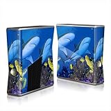 Sharks And Turtle Design Protector Skin Decal Sticker for Xbox 360 S Game Console Full Body