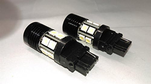 NiteVantage 3156 11W CREE LED High-Performance 6300K Bright White Projector Parking Reverse Backup Tail Light Bulbs 12-SMD 3056 3356 3456 for Cadillac Chevrolet Chrysler (2pcs)