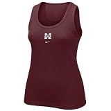 Nike Mississippi State Bulldogs Ladies Maroon Waffle Tank Top