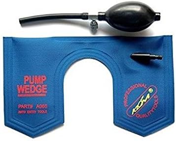 Teefy Universal U Shape Air Wedge Pump Airbag Locksmith Lock Opener Tools Blue