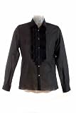 Emanuel Ungaro Mens Ruffle Bib Shirt