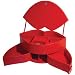 Ashton Sutton Red Lips Faux Leather Jewelry Case