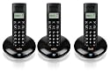 BT Graphite 1100 DECT Trio Digital Cordless Telephone - Black