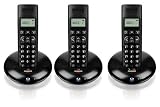 BT Graphite 1100 DECT Trio Digital Cordless Telephone - Black