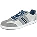 Alpine Swiss Men's Haris Trim Retro Striped Athletic Sneakers