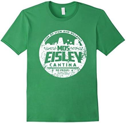 Men's Hive of scum anvillainy mos eisley shirt Medium Grass