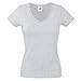 Fruit Of The Loom Ladies Lady-Fit Valueweight V-Neck Short Sleeve T-Shirt