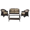 Sean Conway Adamsville 4-pc. Wicker Conversation Set