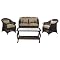 Sean Conway Adamsville 4-pc. Wicker Conversation Set