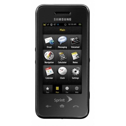 Samsung Instinct Phone, Black (Sprint)