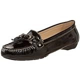 IMAGE OF Amiana Women's 15/A0609 Slip-On Loafer,Black,36 EU (US Women's 6 M US)