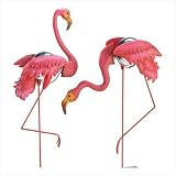 Outdoor Living : Flamingo Gazing Ball Stakes