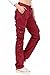 Lixmee Women'S Solid Color Regular Cargo Pants