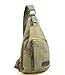 MissFox Canvas Messenger Sling Body Bag Backpack Sport Hiking Bag