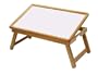 Winsome 98721 Flip Top Bed Tray - White/natural Finish