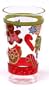 Set of 2 Clear Plastic Christmas Cup