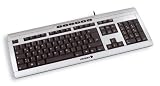 Cherry - G85-23100FR-2 - eVolution Stream XT - Clavier filaire multimédia - Noir