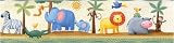 Jungle Adventure Animal Nursery Peel & Stick Border